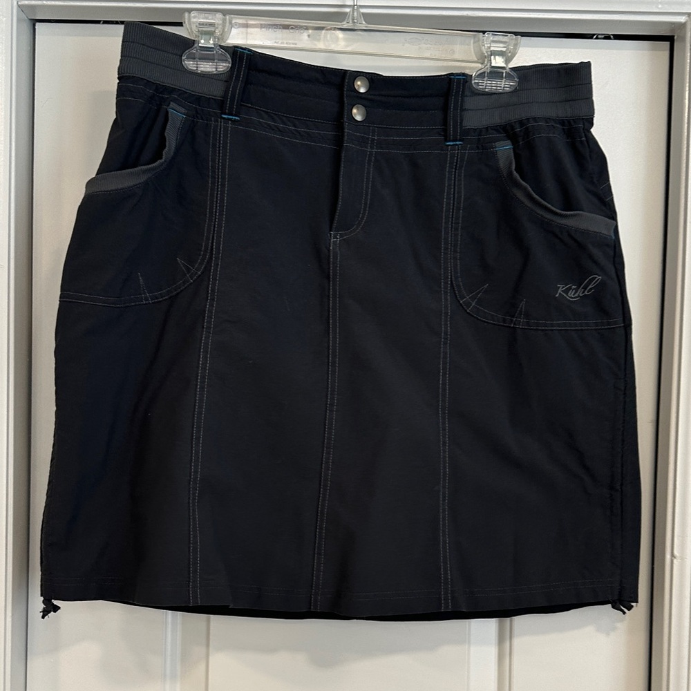 Kuhl active skirt, charcoal gray. Size 10